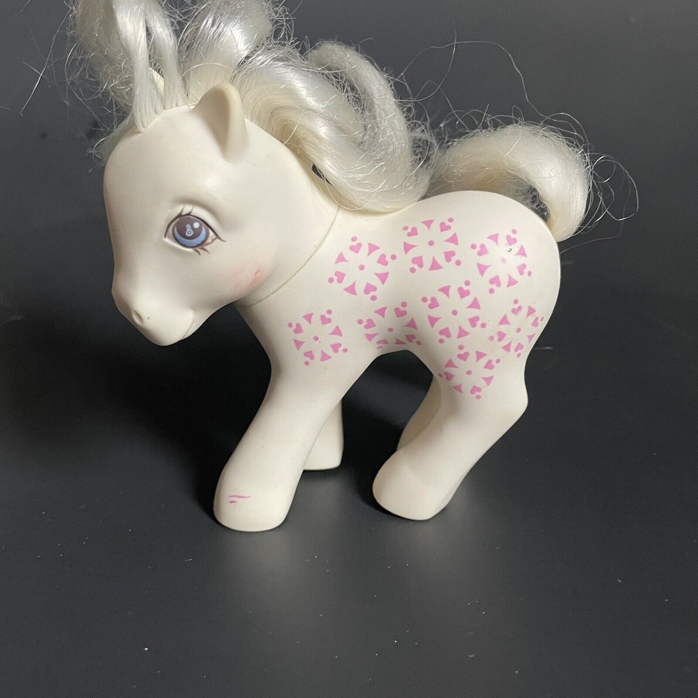 Vintage 1987 My Little Pony MLP Twice As Fancy Sundance Pink White Hasbro